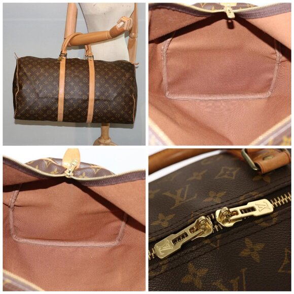 LOUIS VUITTON Monogram Keepall 55 Boston Bag - Picture 16 of 16